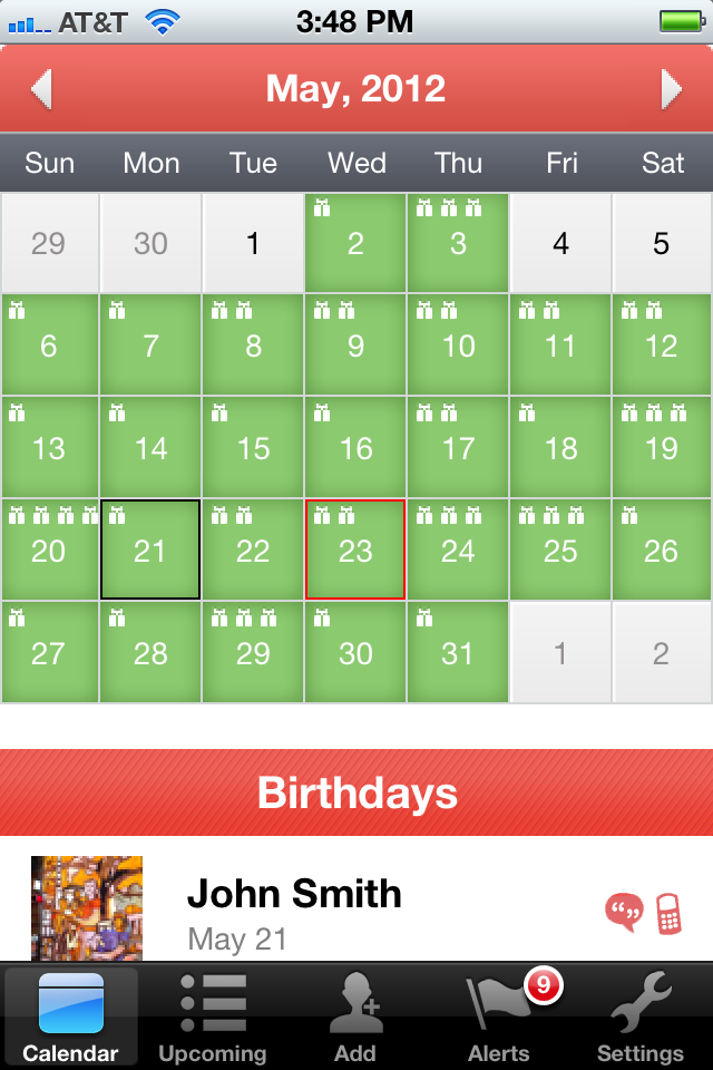iPhone Screenshot 1